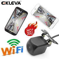 EKLEVA การมองเห็นได้ในเวลากลางคืน HD แบบไร้สาย Kamera Spion ในรถยนต์กล้องสำรองสำหรับ Iphone IOS แอนดรอยด์