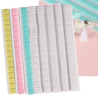 96/36 Pcs Nail Adhesive Glue Clay White Pink Mud For Nails Tips Holder Display Reusable Fixing Clay Sticky Practice Tools Adhesives Tape