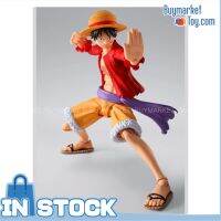 [ของแท้] Bandai Tamashii S.H. Figuarts Monkey D. Luffy Onigashima Uchiiri ตุ๊กตาขยับแขนขาได้