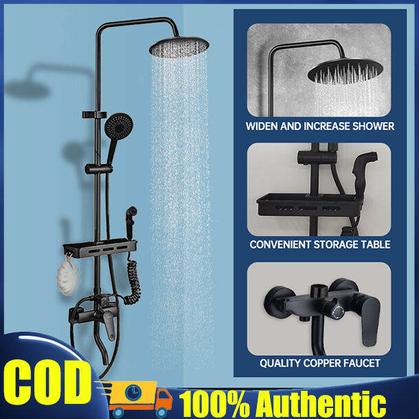 304 stainless steel shower set, shower system set, 5speed high