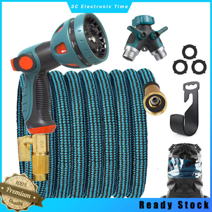 Garden Hose Set Nozzle Hook Black Rubber Pad European Plug Lazada PH