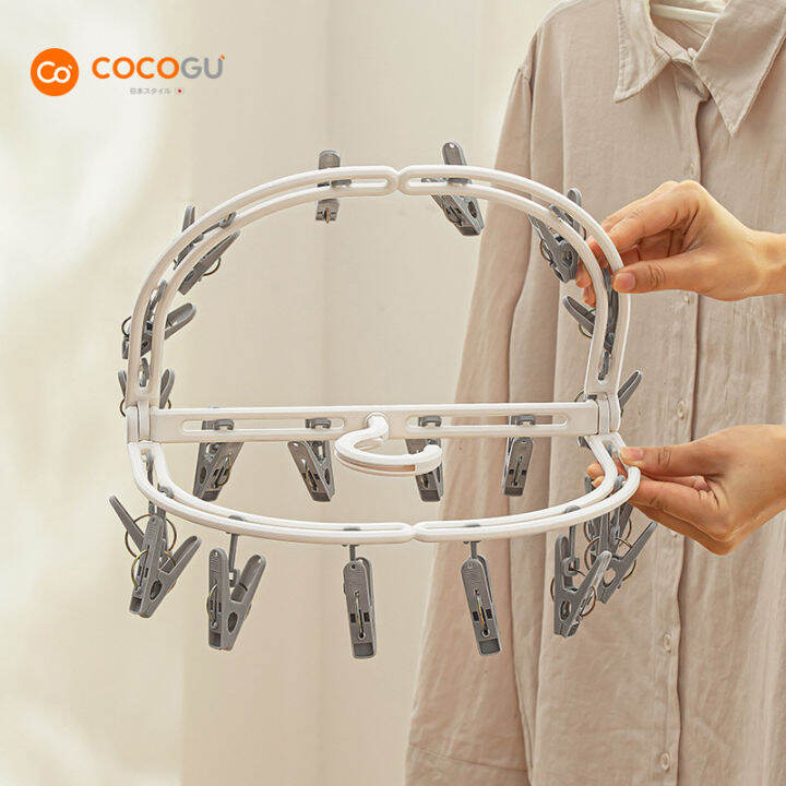 cocogu-ที่หนีบผ้าพลาสติก-12-20-ตัวหนีบ-รุ่น-a0642