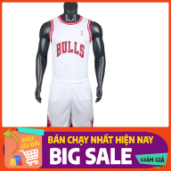 Quần áo bóng rổ Chicago Bulls NBA nam nữ đỏ, đen, trắng thun mè mát, thoáng khí thấm hút mồ hôi tốt, hàng đẹp, chất lượng, giá rẻ thumbnail