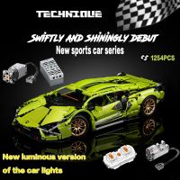 Compatible with LEGO Car 1254PCS Sport Expert Technique Briques Jouets Educatifs Cadeau Boy toy Best Remote control sports car