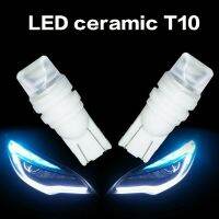 หลอดไฟ LED T10ดวงกันน้ำกันไฟไหม้,โคมไฟภายในรถยนต์หลอดไฟป้ายทะเบียนไฟกว้างประตูทรงโดมระย้า W5W