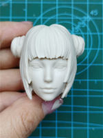 16 Scale Beauty Head Sculpt สำหรับ12นิ้ว Action Figure ตุ๊กตา Unpainted Head Sculpt No.339