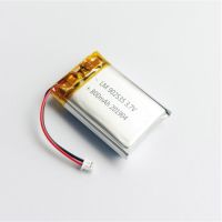 2/5/10pcs 3.7V 800mAh 902535 Lithium Polymer Ion Battery 2.0mm JST Connector