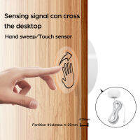 Penetrable Wood Hand Sweep Touch Sensor ไฟนีออน LED ตู้โคมไฟห้องครัวสำหรับตู้เสื้อผ้าตู้ DIY Night Backlight ตกแต่ง