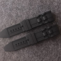 26mm Silicone Rubber Watchband Black Luxury Mens Wristband Watch celet Replacement Strap For InvictaProDiver Acessories