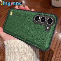 Jingsanc เคสโทรศัพท์สำหรับ Samsung Galaxy S23อัลตร้า5G/S23 + 5G S23 Plus 5G/S23 5G เป็นทางการสุดหรูเบาเคสซิลิโคนอ่อนนุ่มแบบคลาสสิกเคสฝาหลังเลนส์แบบรวมทุกอย่าง I001-1