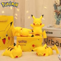 โกฮิลเลอร์ของเล่นโปเกมอนแอ็กชันเรืองแสงของขวัญสำหรับเด็ก Hiasan Kamar ไฟกลางคืน Pikachu