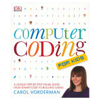 Computer coding for kids programming thinking enlightenment Book DK childrens computer programming introduction enlightenment textbook scratch+python programming design foundation development computing thinking maker Education