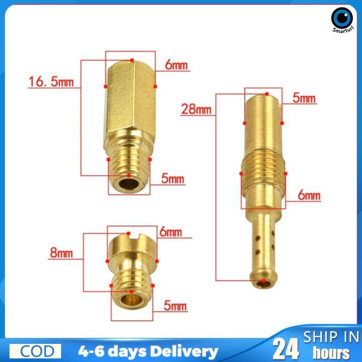10-20ชิ้นชุดรถจักรยานยนต์เจ็ตสกู๊ตเตอร์เจ็ทนำร่อง-ช้าสำหรับ-pwk-pwm-ksr-nsr-pj-keihin-pe-nsr-คาร์บูเรเตอร์-nbsp-cvk-หัวฉีดหลัก