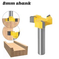 1PC 8MM Shank Milling Cutter ไม้แกะสลัก Flush Trim Bit Z3 Milling Straight Edge Slotting Milling Cutter Cutting Handle ไม้