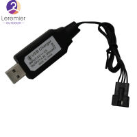 สายชาร์จปลั๊ก Sm-4p สำหรับเรือ7.4V Rc สายชาร์จ Usb สำหรับแบตเตอรี่ลิเธียมเรือสปีดโบ๊ทบังคับวิทยุ Udi001