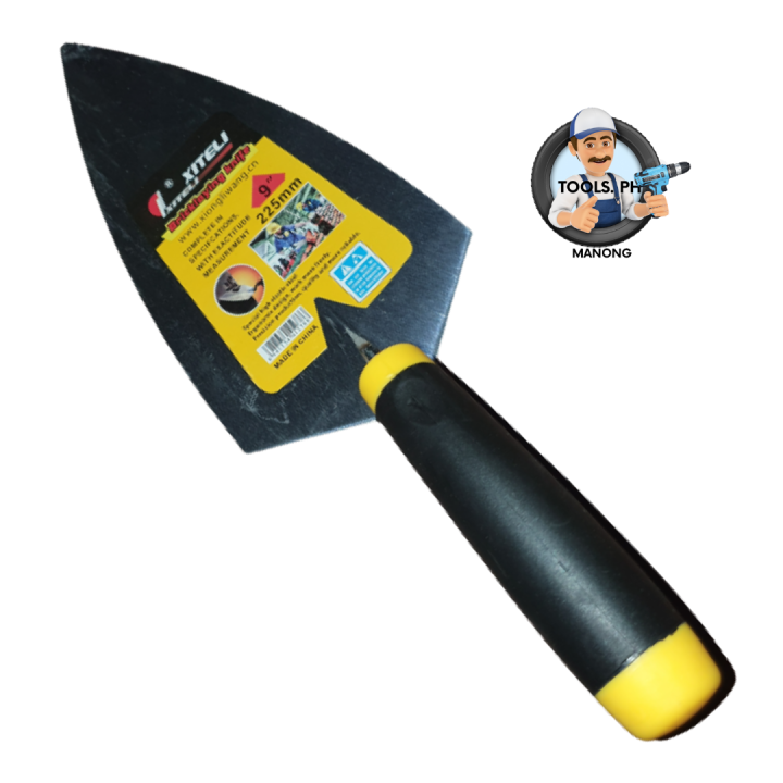 Xiteli Kutsara Bricklaying Knife 9 Inch Carpenters Tool For Finishing