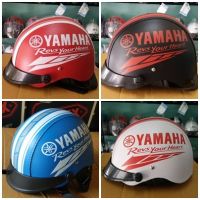 หมวกกันน็อค 168 yamaha ( แถมฟรี กระจกบังแดด)