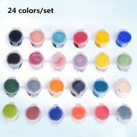 24 Colors/Set Ceramic Painting Pigment Underglaze Color Jingdezhen Ceramic Painting Pigment Medium Temperature Baking Color