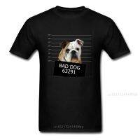 Bad Dog T Shirt Men Fun T-Shirt Hipster Tops Tees Special Street Style Tshirts 100% Cotton Mens Casual Clothes Free Shipping