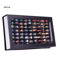 MAC1Fashion Rectangle Jewelry Display Tray Holder 72 Holes Rings Storage Case Box