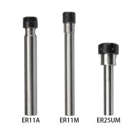 หัวจับ Collet C10/C12/C16/C20/C25/C32/C40 สำหรับ ER8-ER25A/ER11-32M/UM Collet 100-200L Extension Straight Shank Extension rod