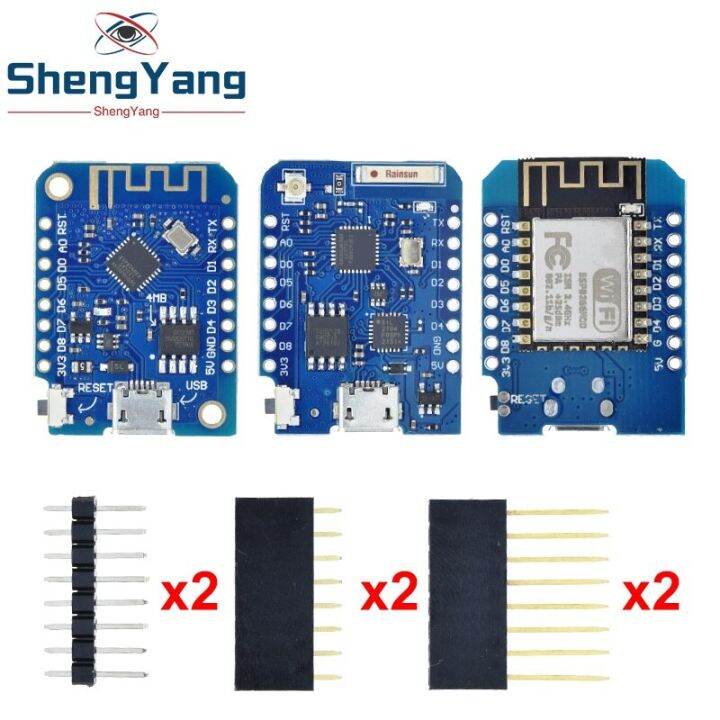 wemos-d1-mini-pro-v3-0-nodemcu-4mb-16mb-bytes-lua-wifi-internet-of-things-development-board-based-esp8266-ch340g-nodemcu-v2