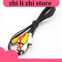 zhilizhi Store 1M 1.5M 3M 3 Way Rca Male To 3 Rca Male M To M Connector Adapter Wire Composite Audio Video Cable Plug
