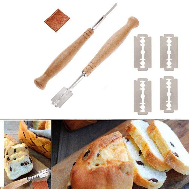 TU3Y Kitchen Slashing Tool Razor Cutter Sourdough Bread Bakers French