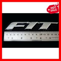 1 ชิ้น FIT LOGO แผ่นป้ายตกแต่ง ฮอนด้า แจ๊ส ชุบโครเมี่ยม HONDA JAZZ CAR PART STICKER โลโก้ สติ๊กเกอร์ ราคาถูก ราคาส่ง ราคาโรงงาน มี บริการเก็บเงินปลายทาง