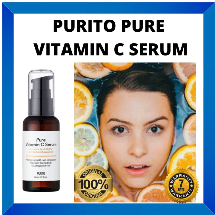 Purito Pure Vitamin C Serum Soothes and nourishes sensitive skin