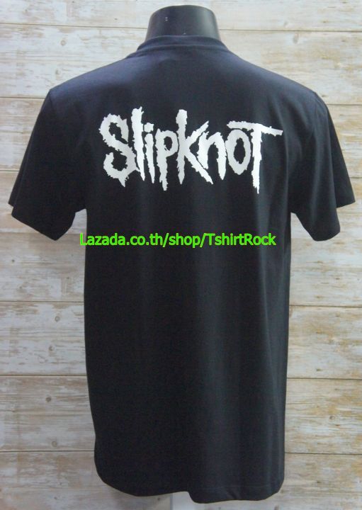 เสื้อวง-slipknot-สลิปน็อต-ไซส์ยุโรป-เสื้อยืดวงดนตรีร็อค-เสื้อร็อค-skt1736-ผ้า100-คอฟิต