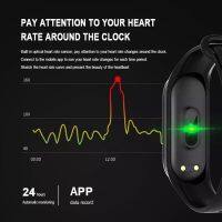 Smart Watch - -Kawa M4 นาฬิกาอัจฉริยะ smart watch smart band วัดอัตรการเต้นของหัวใจลดทุกรายการ พิเศษ