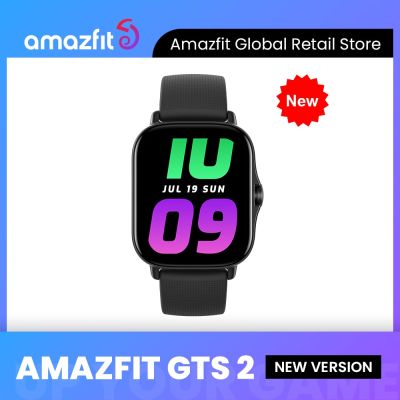 J116 [เวอร์ชั่นใหม่] Amazfit GTS 2เวอร์ชั่นใหม่สมาร์ทวอทช์จัดเก็บเพลงและเล่นเพลงสมาร์ทวอท์ช Alexa ในตัวสำหรับโทรศัพท์ IOS