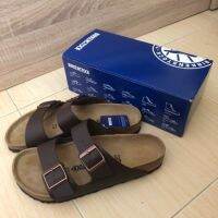 Birkenstock Arizona Dark Brown ของแท้ 100%กล่องบรรจุรองเท้า รับประกันของแท้