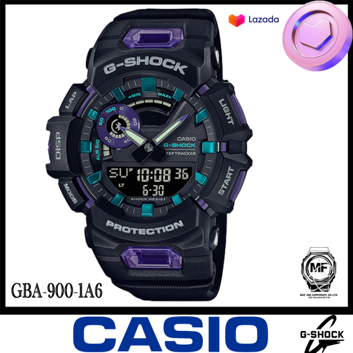 casio-g-shock-นาฬิกาข้อมือผู้ชาย-สายเรซิ่น-รุ่น-gba-900-1a6-สีเขียว-ของใหม่ของแท้100-ประกันศูนย์เซ็นทรัลcmg-1-ปี-จากร้าน-m-amp-f888b