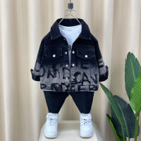 Boys Denim Jacket 2023 New Fashion Baby Spring And Autumn Clothes Little Boy Children Korean Jacket Top