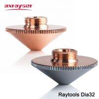 Raytools หัวฉีดเลเซอร์สองชั้นเดียว Dia.32Mm M14ขนาดเส้นผ่าศูนย์กลาง0.8-4.5มม. สำหรับเครื่องเครื่องตัดด้วยเลเซอร์ใย BT240 BM110 BM114ฯลฯ