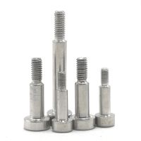 1/5pcs M3 M4 M5 M6 M8 M10 M12 304 A2 Stainless Steel Hex Hexagon Socket Cap Head Shoulder Roller Bearing Screw Bolt High Tensile