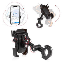 KGV ที่จับมือถือ Bike Phone Mount, Thick Case &amp; All Phones Friendly Universal Bike Phone Holder for Bike Handlebar Clamp Motorcycle Phone Mount Holder Fit