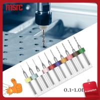 MSRC 0.1มม.-1.0มม. ดอกสว่าน PCB ดอกสว่านแกะสลัก เหล็กทังสเตนเหล็ก เจาะไม้ CNC คุณภาพสูงมาก มัลติฟังก์ชั่ ดอกสว่านแกะสลักรูปข้าวโพด ทองแดงทองแดง