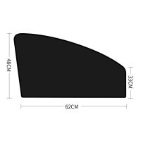 ตัวป้องกันแสงแดดสะท้อนแสงสำหรับรถยนต์แบบแม่เหล็กที่บังแดดกระจกหน้ารถรถพับได้สำหรับโมเดลรถต่างๆ