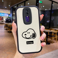 เคส OPPO F11 Case Snoopy leather ซิลิโคนนุ่มกล้องหน้าเต็มหน้า ป้องกันกล้อง กันกระแทก ฝาหลัง