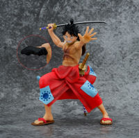 One Piece กิโมโน Luffy Kingdom Armed Color Luffy Model รูปปั้นเครื่องประดับรูป ส่ง