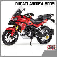 112 Ducati MTS Enduro รถจักรยานยนต์ของเล่นรถรุ่น Alloy Diecast Off Road Autocycle จำลอง Shork-Absorber รถของเล่นเด็ก