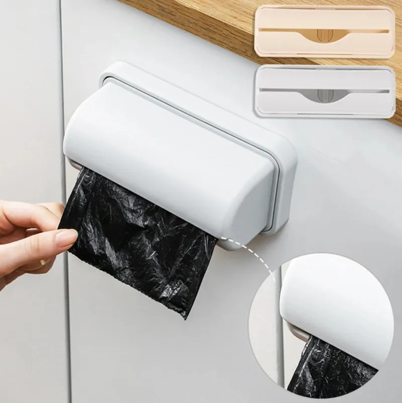 Trash Bags Storage Box Bags Container Garbage Bag Dispenser for Kitchen  Bathroom