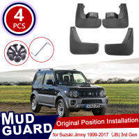 for Suzuki jimny JB 1999~2017 Car Mud Flaps Front Rear Mudguard Splash Guards Fender Accessories 2005 2006 2007 2008 2010 2012