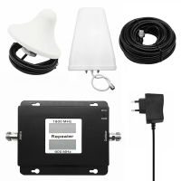 GSM/DCS 900/1800MHz 2G/4G Dual Band Dual LCD Display Mobile Phone Signal Boos-ter Cell Phone Signal Repeater Signal Amplifier Set