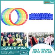 BolehDeals Ring Toss Games Outdoor Jumping Ring Hopscotch Ring Game Toy 10