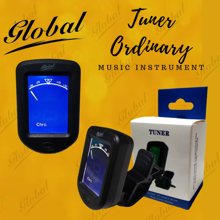 GUITAR TUNER CHROMATIC GLOBAL Lazada PH