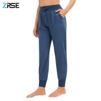 ZRSE Yoga Pants Runing Workout Sportswear Woman Gym Long Pants Yoga Clothes Sport Trousers Loose Sweatpants Outwear